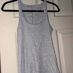 American Eagle Outfitters Heather Gray Tank Top